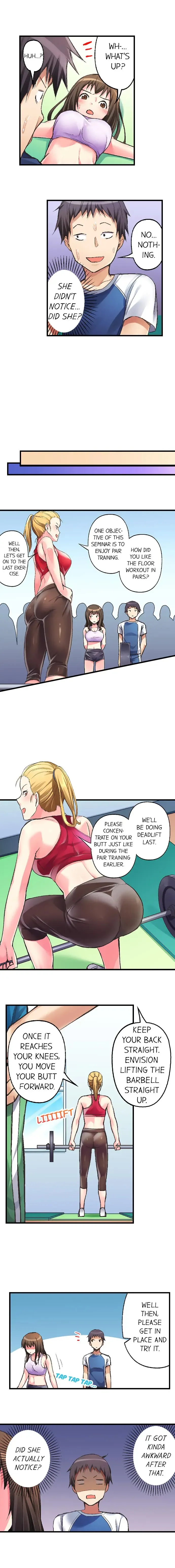 [Taroimo] No Panty Booty Workout! Fhentai - Page 16
