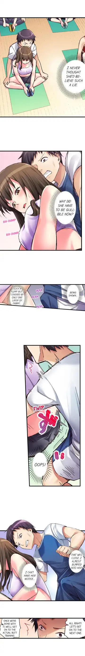 [Taroimo] No Panty Booty Workout! Fhentai - Page 14
