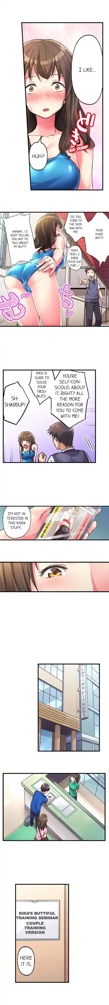 [Taroimo] No Panty Booty Workout! Fhentai - Page 6