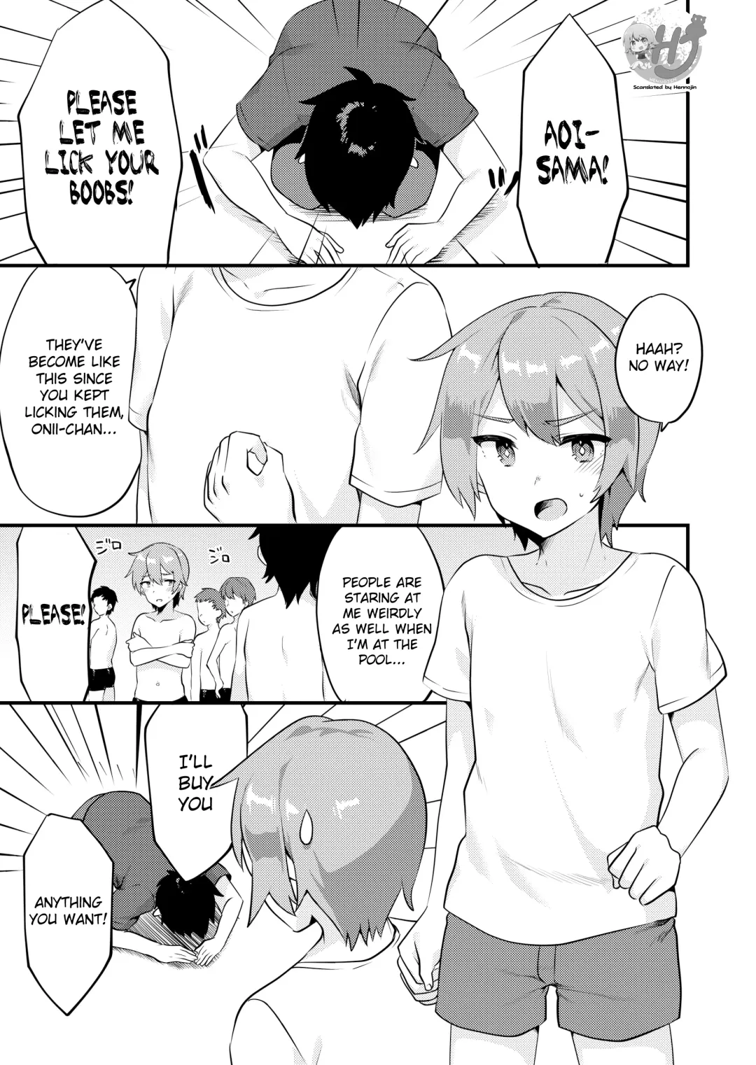 [Sorano Suzume] Kawaii Otokonoko no Oppai o Medetai Fhentai - Page 2