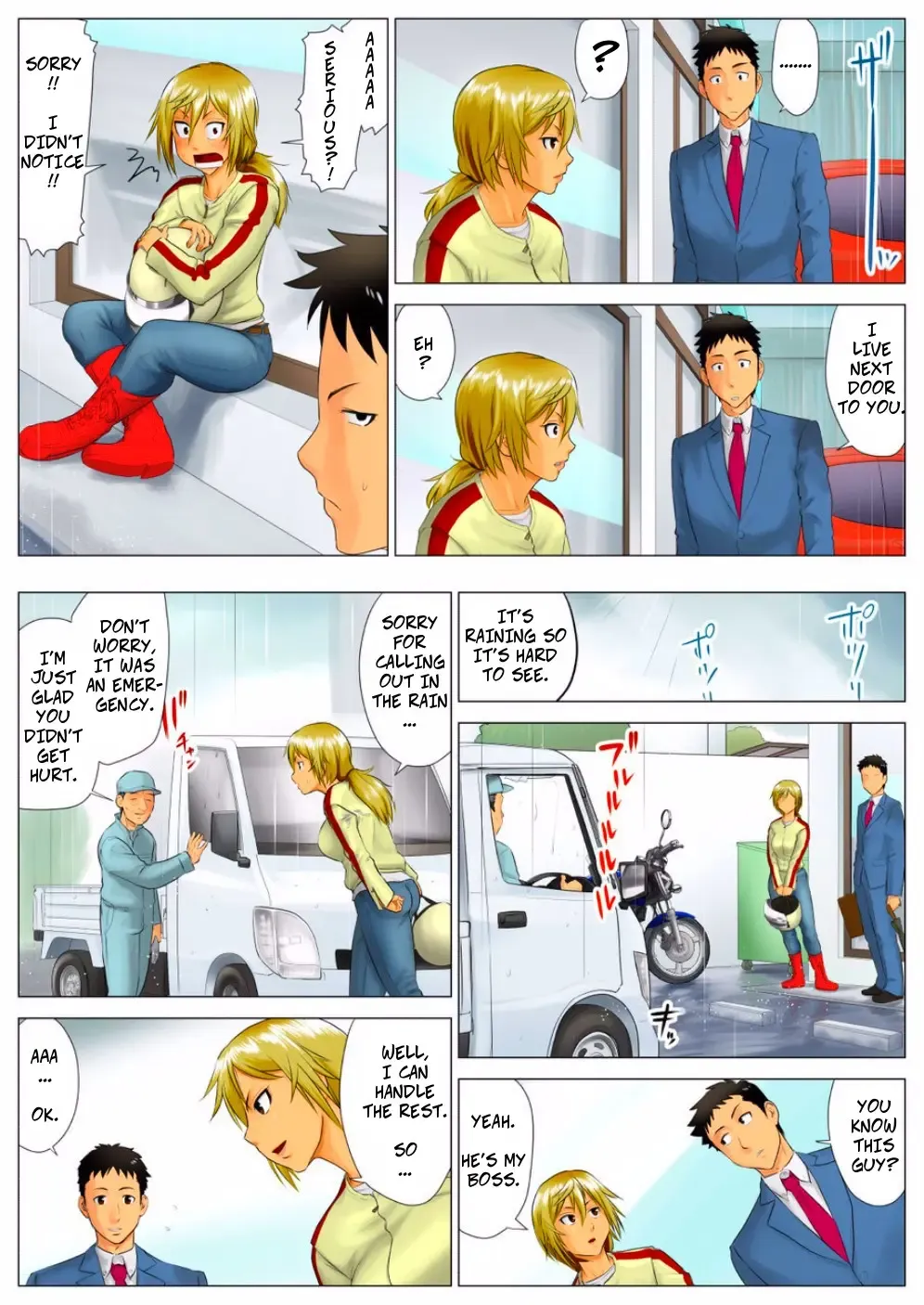 Yuuka -Tonari no Kinpatsu Musume ga Jitsu wa Otome datta Hanashi- | Yuka, My Dangerous Blonde Neighbor, Was Actually a Virgin Fhentai - Page 11