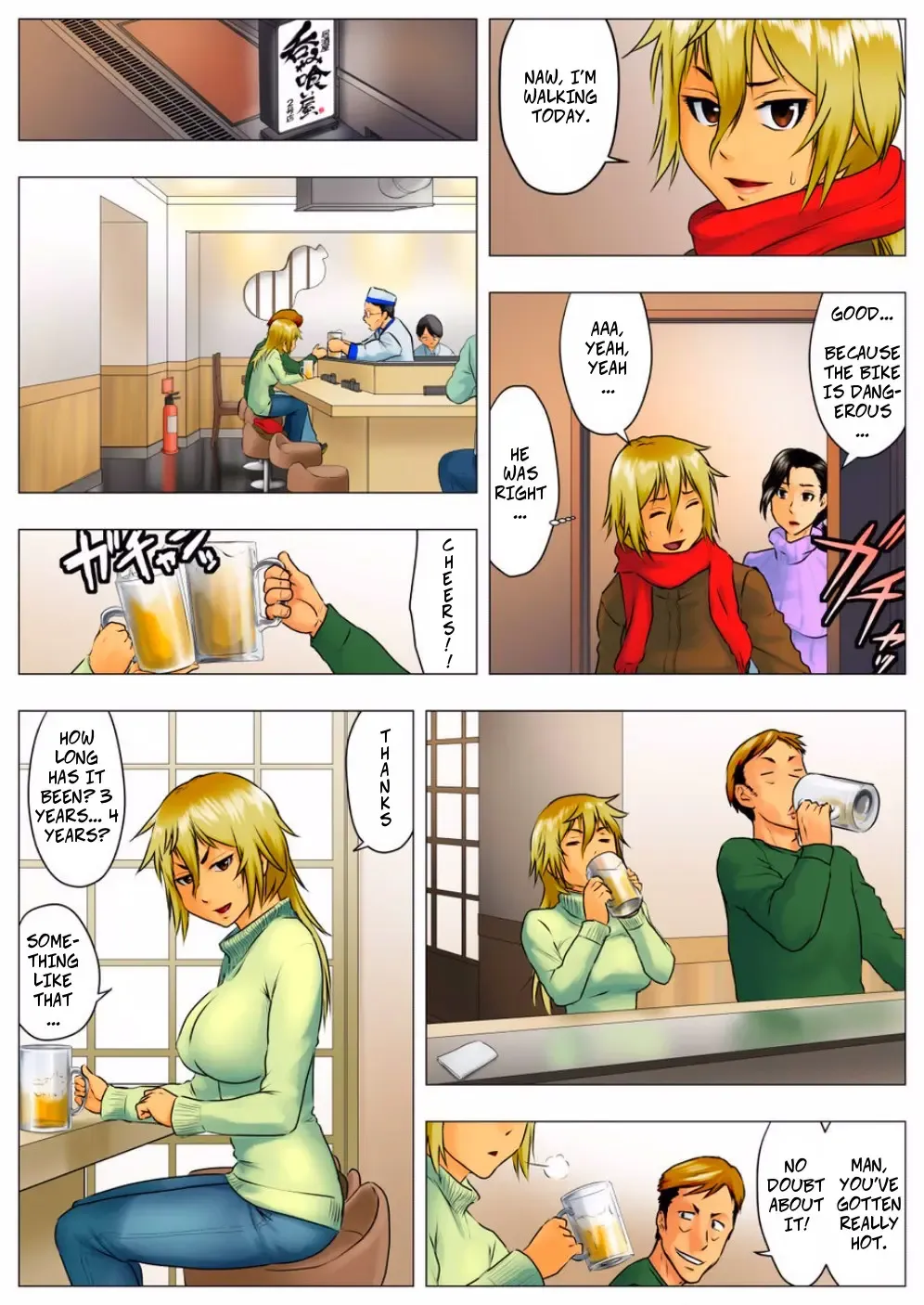 Yuuka -Tonari no Kinpatsu Musume ga Jitsu wa Otome datta Hanashi- | Yuka, My Dangerous Blonde Neighbor, Was Actually a Virgin Fhentai - Page 24
