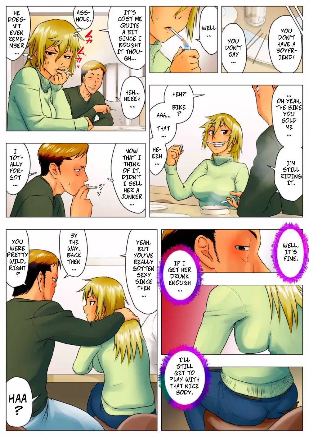 Yuuka -Tonari no Kinpatsu Musume ga Jitsu wa Otome datta Hanashi- | Yuka, My Dangerous Blonde Neighbor, Was Actually a Virgin Fhentai - Page 25