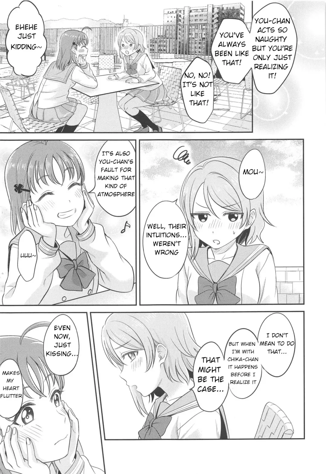 [Kanbayashi Makoto] YOU CHIKA XOXO Fhentai - Page 8