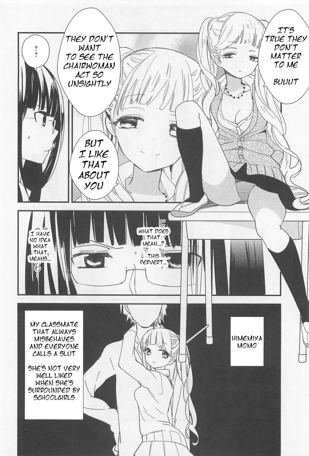 [Gyuunyuu Rinda] Momo to Iincho | Momo and the Chairwoman Fhentai.net - Page 4