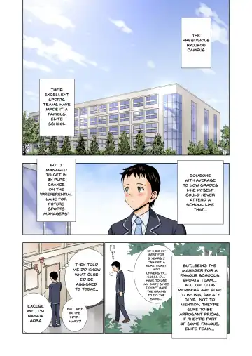 Meimon Onna Manebu Monogatari | The Story of Being a Manager of This Rich Girl's Club Fhentai - Page 2