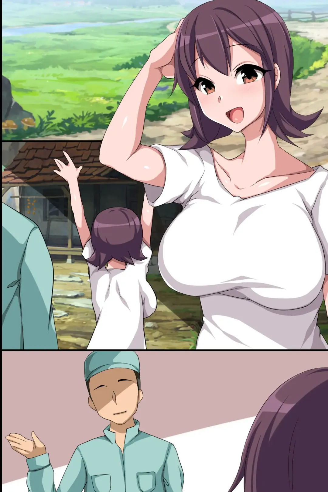 [Konecha] Dekanyuujo domo wo Shitsukake Bonyuu wo Dobadoba Funsha Suru Meushiko ni Sodateru Milk Bokujou Fhentai - Page 53