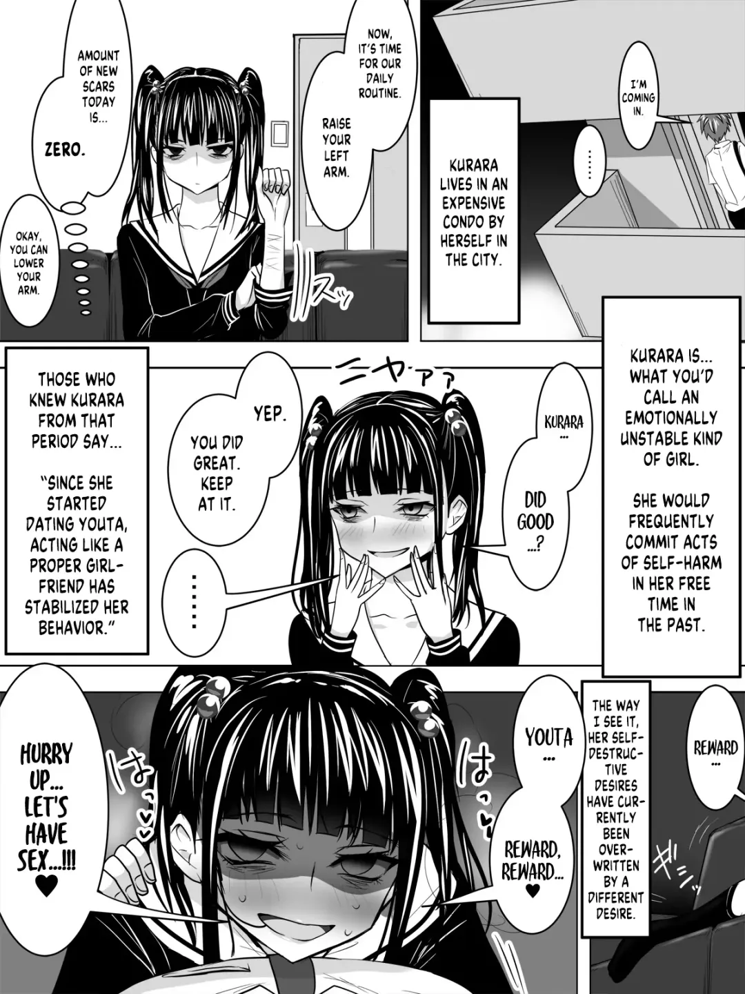 [Sen] Yandere Girlfriend | Kanojo wa Yandere Fhentai - Page 4
