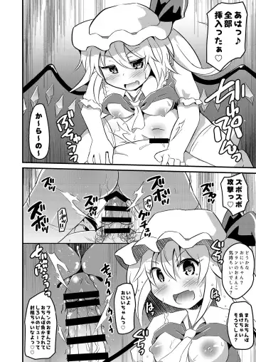 [Koizumi Hitsuji] Flan-chan no Danmaku Gokko no Joushiki o Kaihen shite mita Fhentai - Page 7