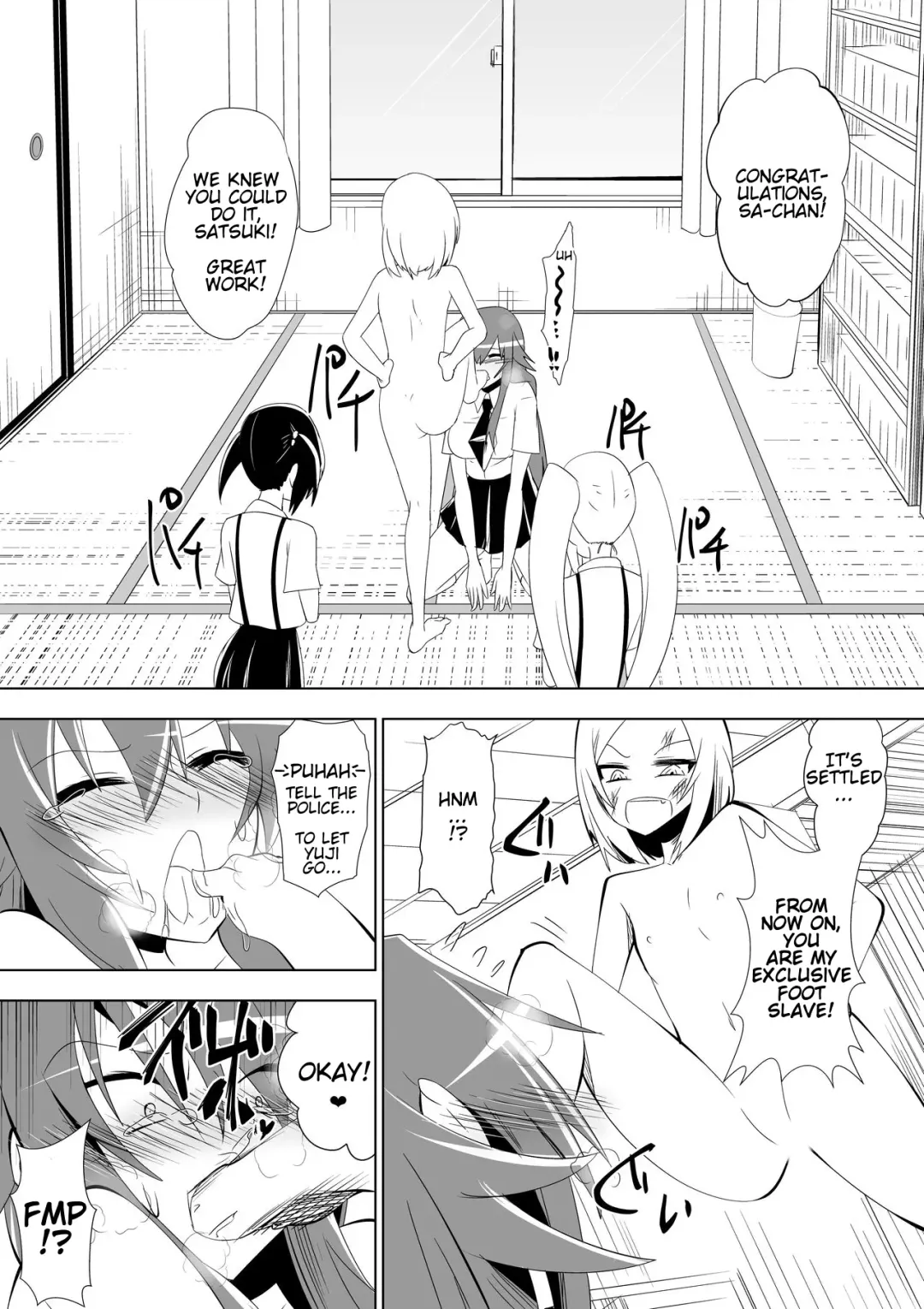 [Dining] Ashidorei Shoujo 2 ~Ashiname Zoukin ni Ochita Seitokaichou~ Fhentai.net - Page 38