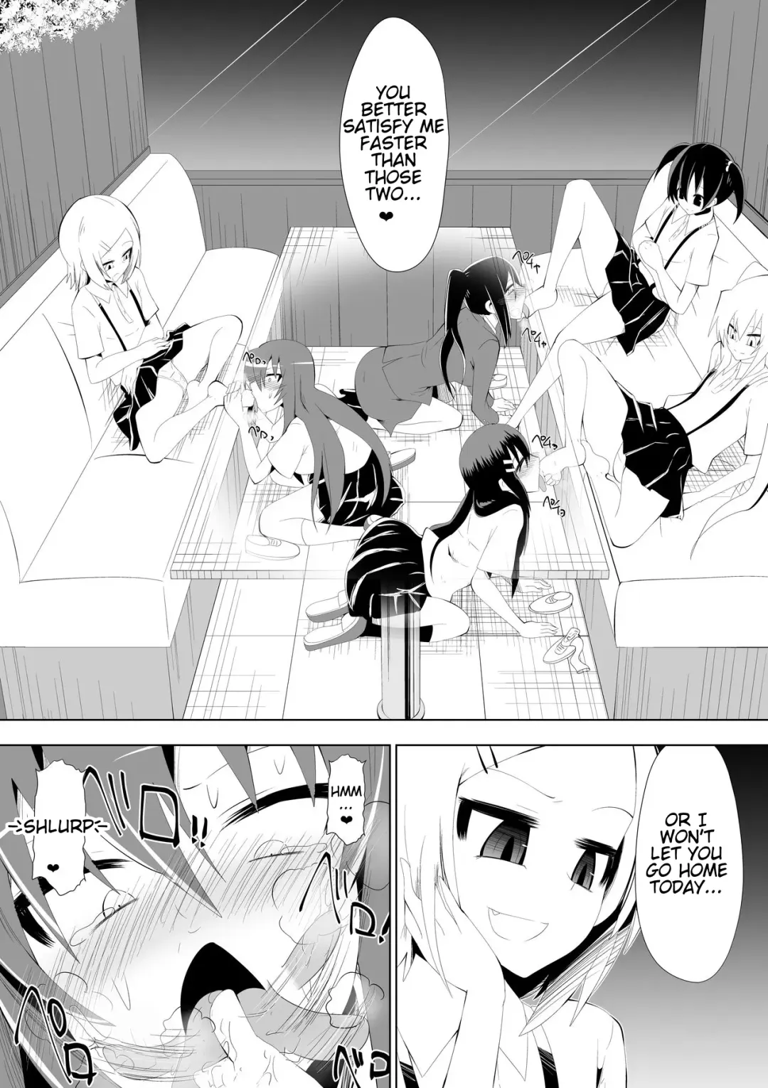 [Dining] Ashidorei Shoujo 2 ~Ashiname Zoukin ni Ochita Seitokaichou~ Fhentai.net - Page 52