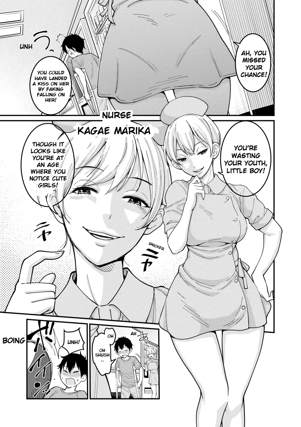[Agata] Oneeshota Byoutou 24 Ji #1  | Oneeshota Ward 24 Hour Care Episode 1 Fhentai - Page 7