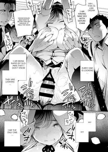 [Ichitaka] C9-41 Sayuri - Kareshi to Hatsu H Mokuzen ni Chikan ni NTR-reta Shoujo Fhentai - Page 18