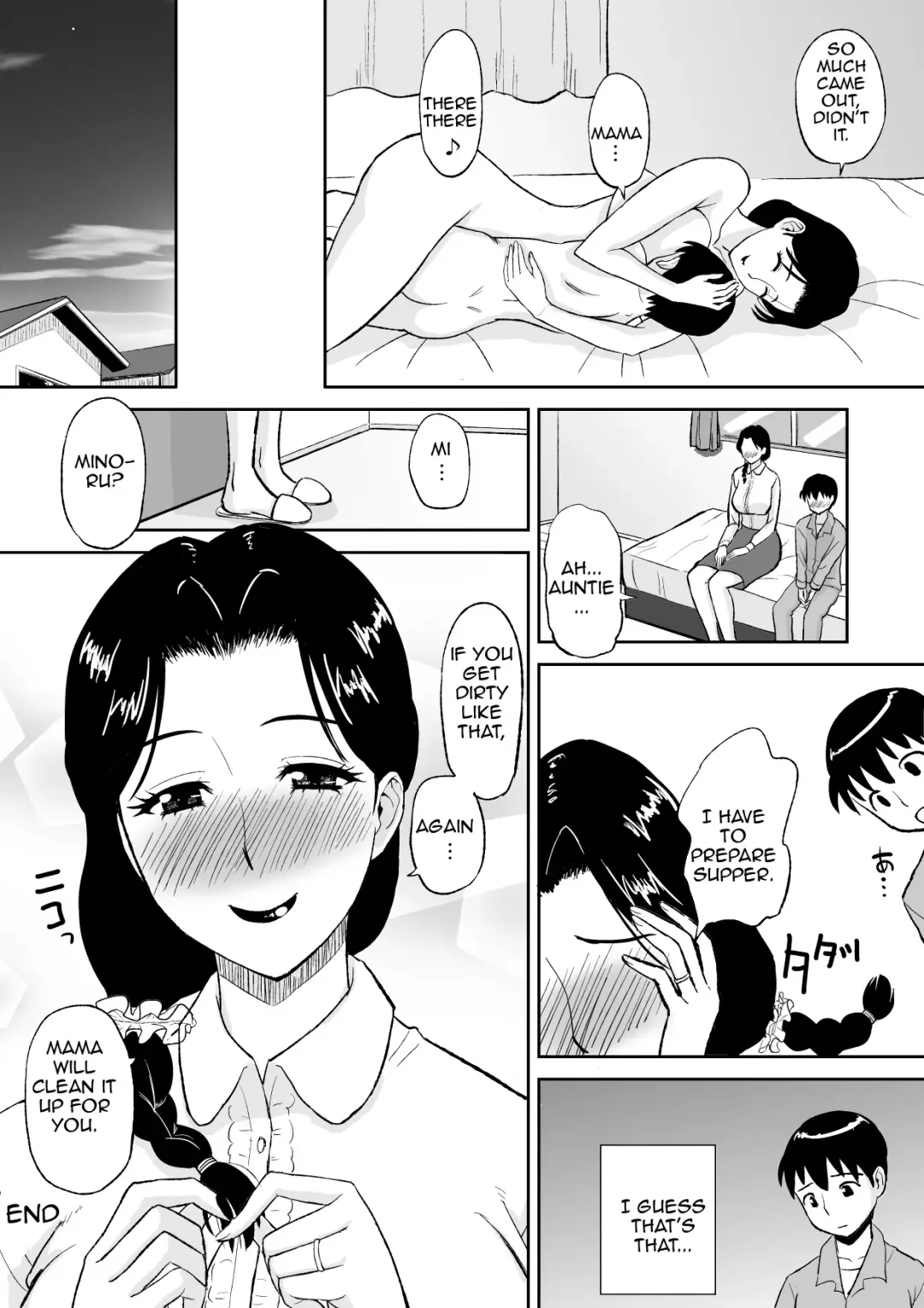 [Tadano Kushami] 1-nichi dake no Mama ~Oba-san ga Boku no Mama~ | Mama for One Day ~My Aunt is My Mama~ Fhentai - Page 34