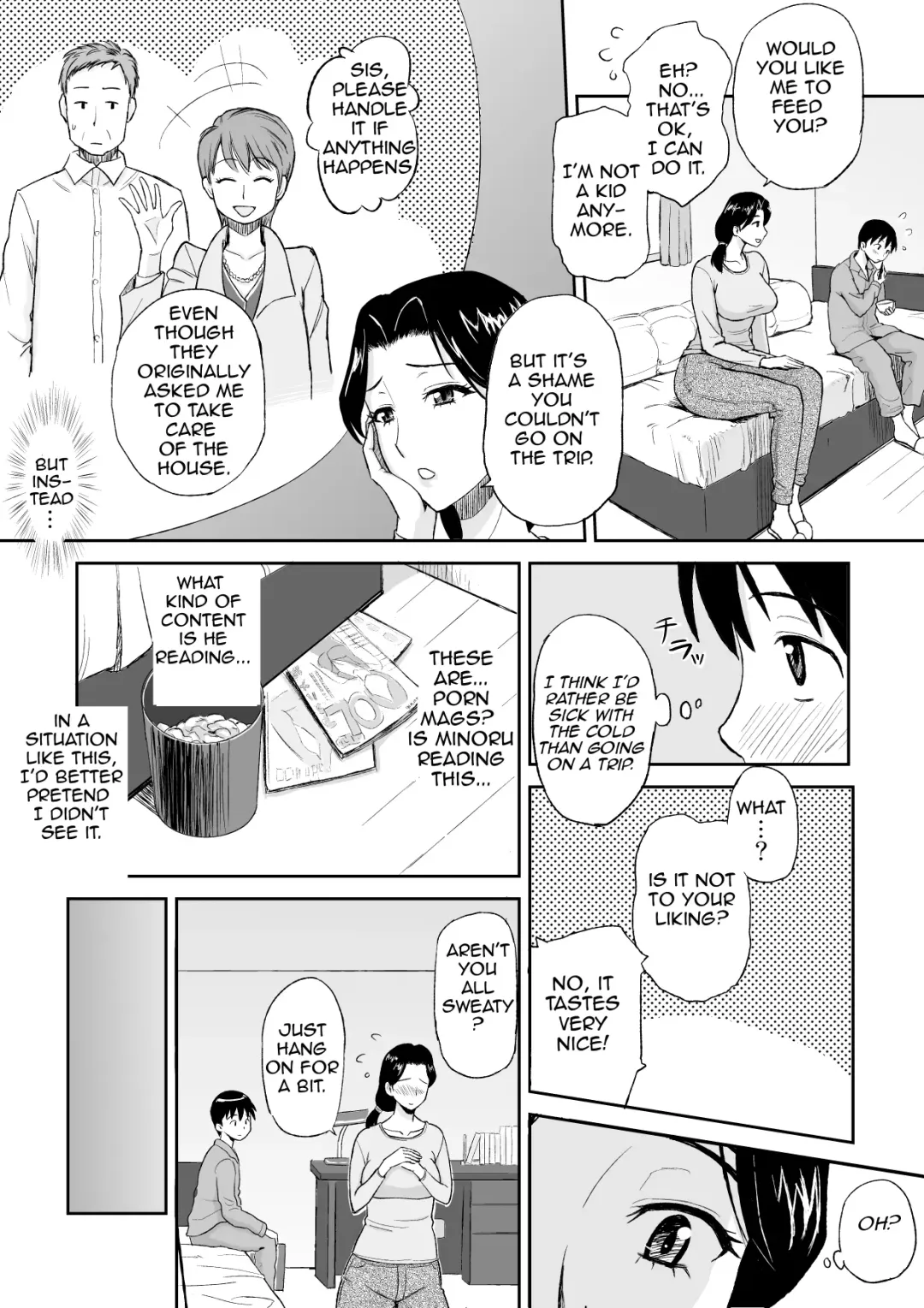 [Tadano Kushami] 1-nichi dake no Mama ~Oba-san ga Boku no Mama~ | Mama for One Day ~My Aunt is My Mama~ Fhentai - Page 4