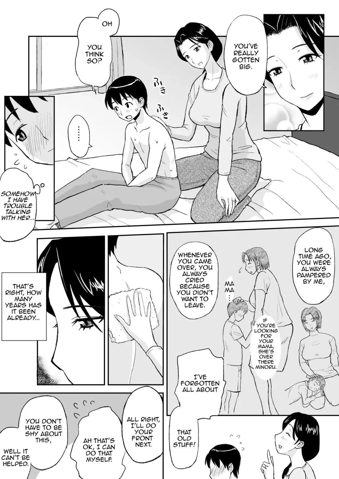 [Tadano Kushami] 1-nichi dake no Mama ~Oba-san ga Boku no Mama~ | Mama for One Day ~My Aunt is My Mama~ Fhentai - Page 5