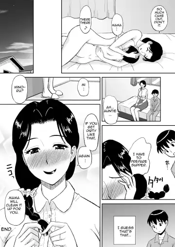 [Tadano Kushami] 1-nichi dake no Mama ~Oba-san ga Boku no Mama~ | Mama for One Day ~My Aunt is My Mama~ Fhentai.net - Page 34