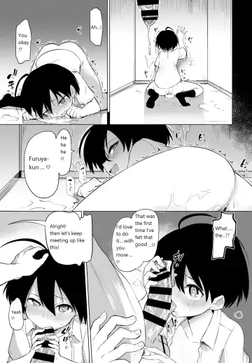 [Aomushi] Furuya-kun to Oguri-san | The transfer student is a futanari! Fhentai - Page 19