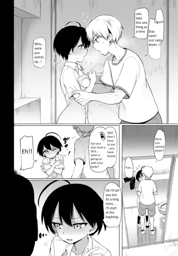 [Aomushi] Furuya-kun to Oguri-san | The transfer student is a futanari! Fhentai - Page 4