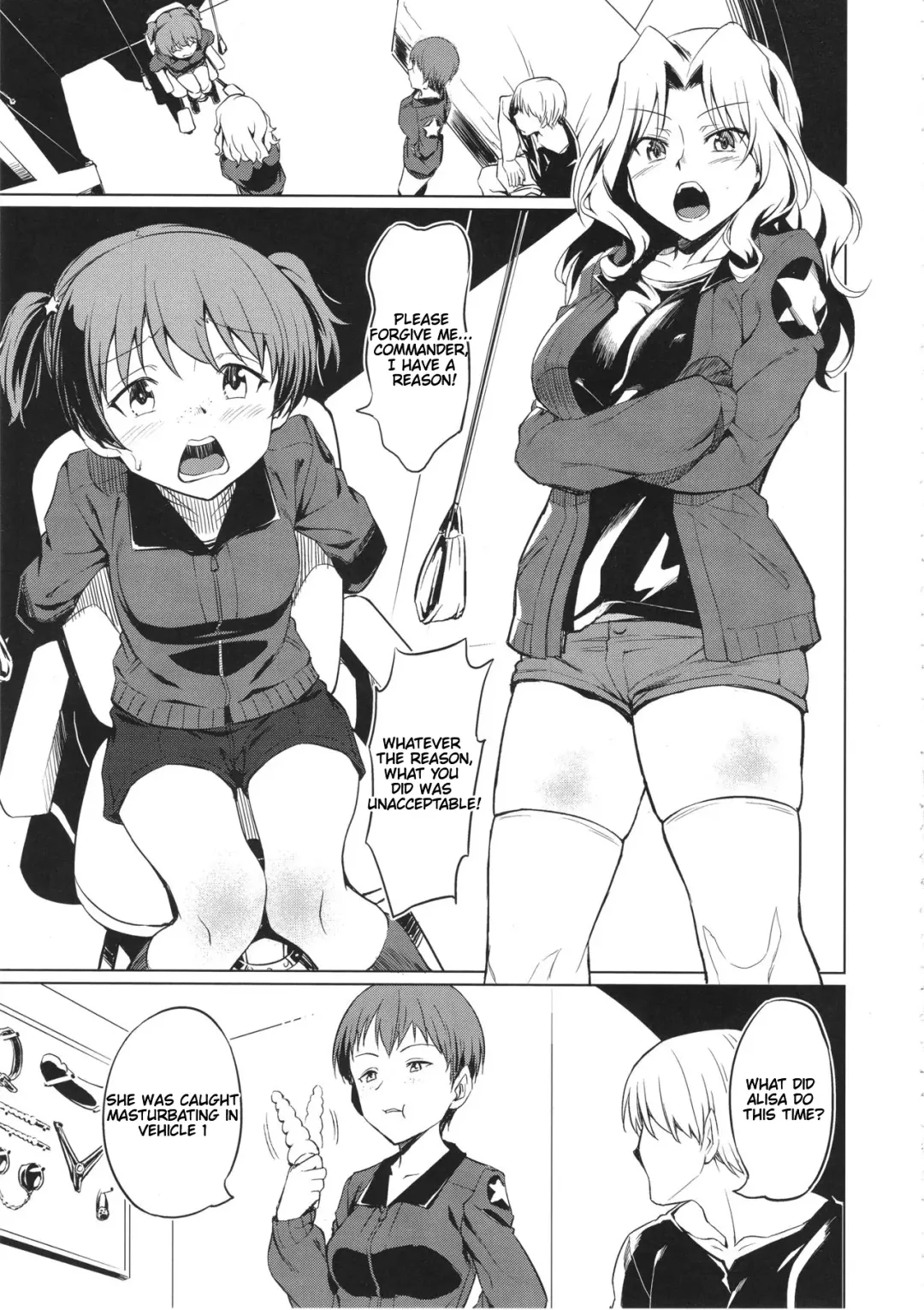 [Inu] Senshadou no Uramichi Saunders Daigaku Fuzoku Koukou Fhentai - Page 4