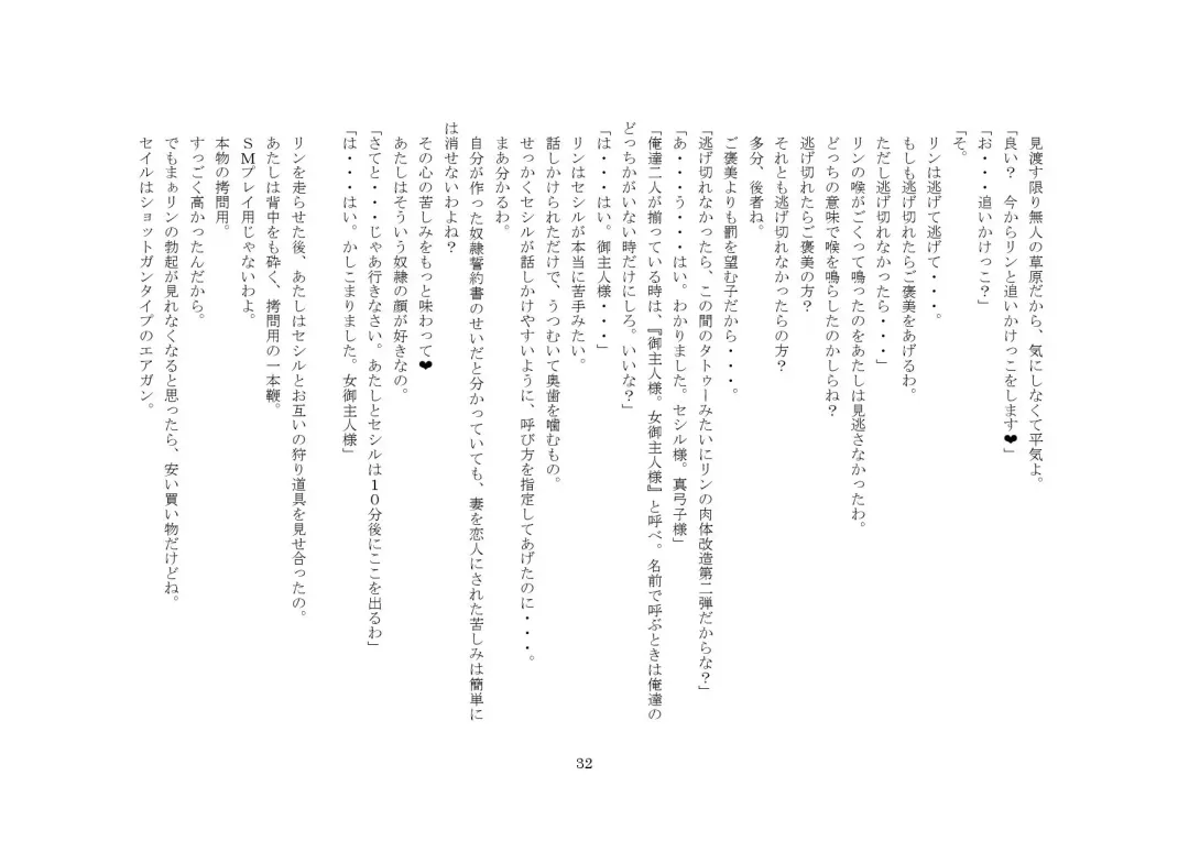 [Sansyouo] Goshujin-sama To Onna Goshujin-sama To, Kougan Jokyo Sarete Kuro Gyaru Ni Natta Boku. Fhentai - Page 32