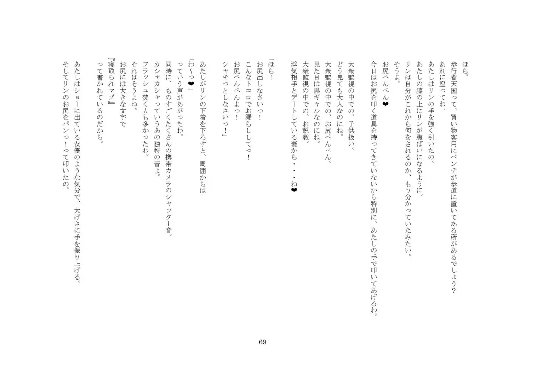 [Sansyouo] Goshujin-sama To Onna Goshujin-sama To, Kougan Jokyo Sarete Kuro Gyaru Ni Natta Boku. Fhentai - Page 69