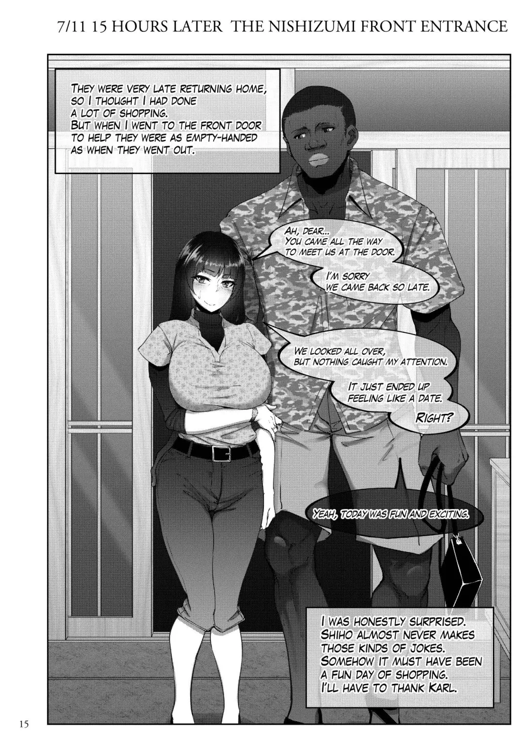 [Rasson] Shiho-san to Kokujin Kenshuusei Fhentai - Page 14