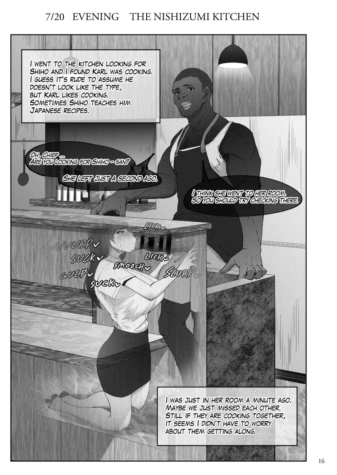 [Rasson] Shiho-san to Kokujin Kenshuusei Fhentai - Page 15