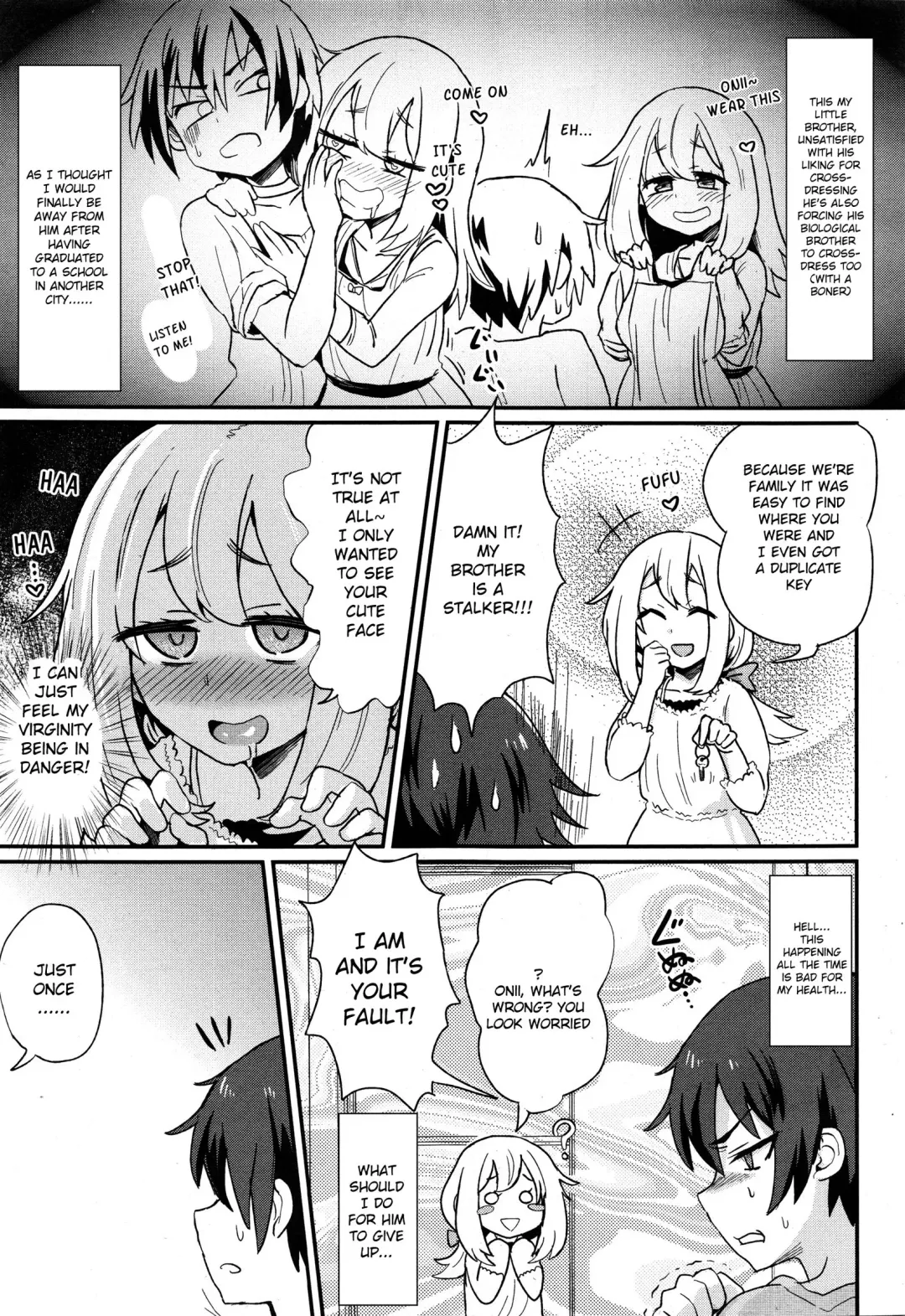 [Magifuro Konnyaku] Nerawareta Ani Fhentai.net - Page 3