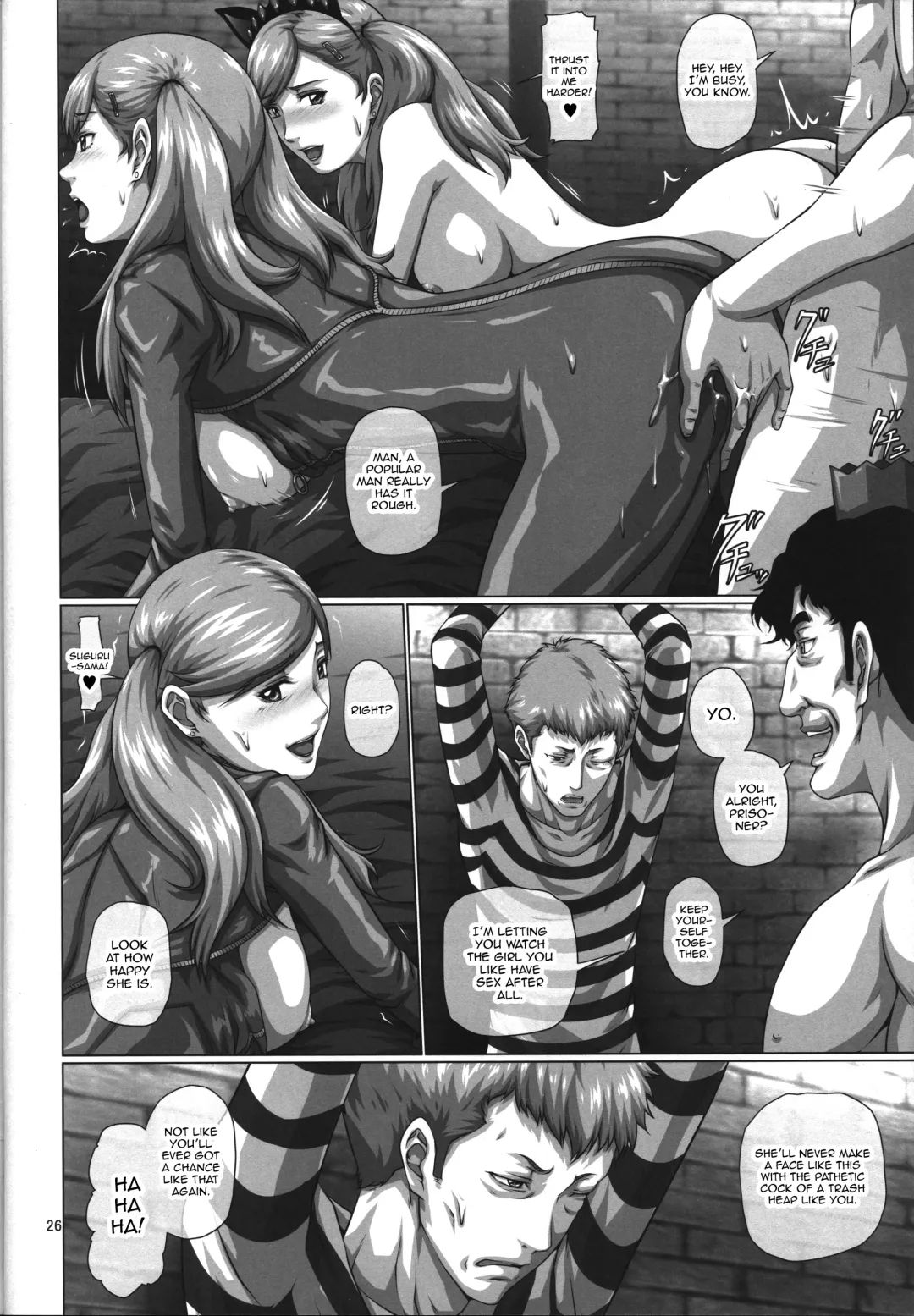 [Toyama Teiji] Nakama o Uragiru Hodo made ni Kanochi Shiteita Onna Kaitou Panther | The Phantom Thief Panther Who Has Fallen so Low That She'd Betray Her Friends Fhentai - Page 25