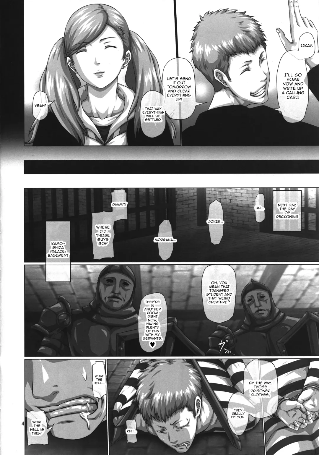 [Toyama Teiji] Nakama o Uragiru Hodo made ni Kanochi Shiteita Onna Kaitou Panther | The Phantom Thief Panther Who Has Fallen so Low That She'd Betray Her Friends Fhentai - Page 3