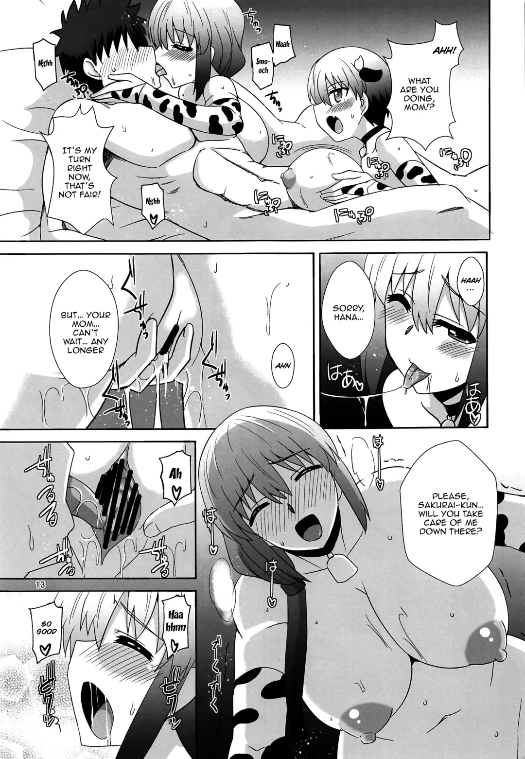 [Zeros] Uzaki Oyako wa H ga Shitai | Uzaki Parent And Child Both Want To Fuck Fhentai - Page 12