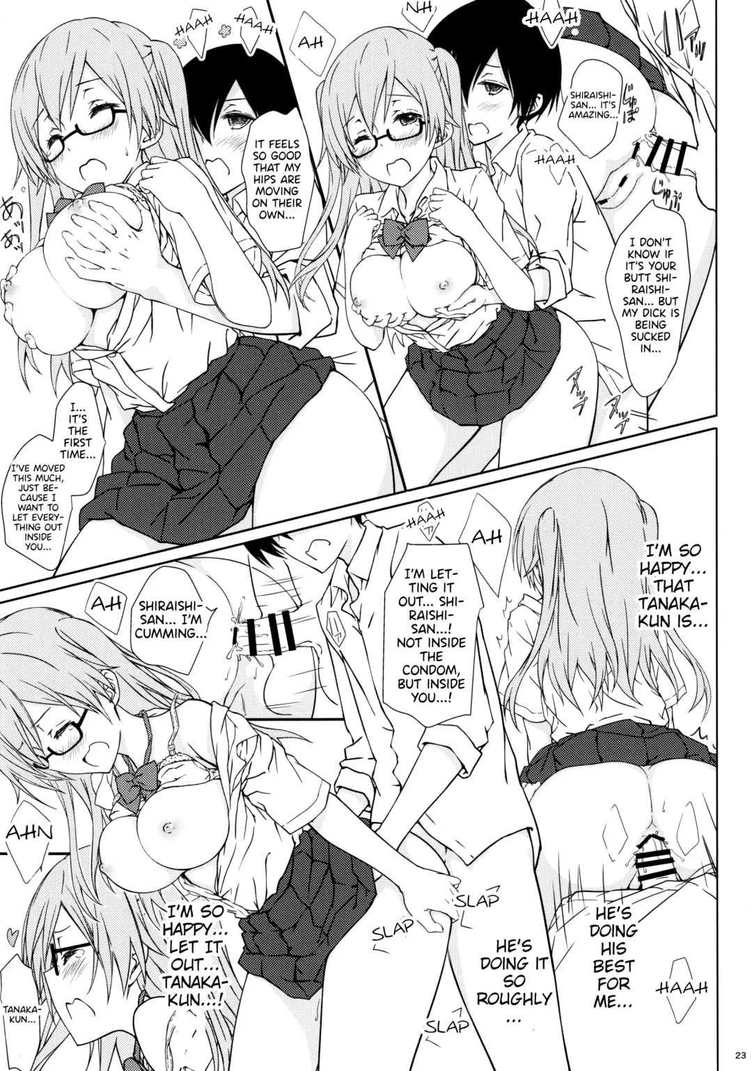 [Focke Wolf] Shiraishi-san mo Warito Yarashige | Shiraishi-san is Relatively Lewd Fhentai.net - Page 22