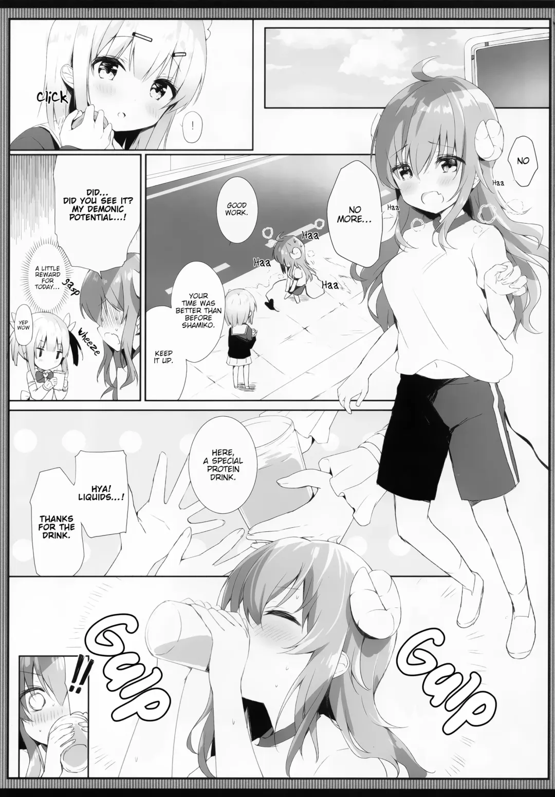 [Amedamacon] Shamiko wa Yokoshima Mazoku dattan da ne Fhentai.net - Page 4