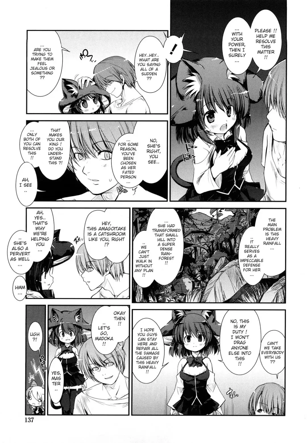 [Nixinamo Lens] Nekokino to Ame no Machi - Cat Mushroon Girl And Town of Rain Fhentai - Page 136