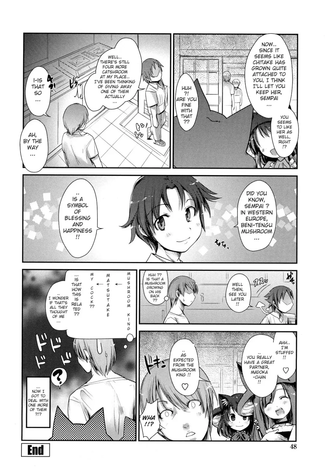 [Nixinamo Lens] Nekokino to Ame no Machi - Cat Mushroon Girl And Town of Rain Fhentai - Page 47