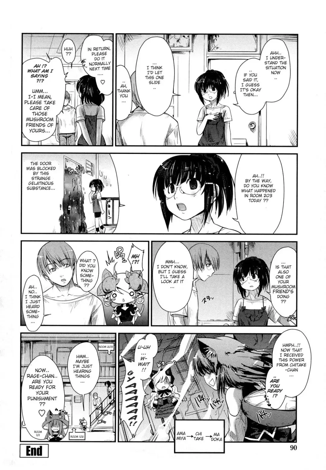 [Nixinamo Lens] Nekokino to Ame no Machi - Cat Mushroon Girl And Town of Rain Fhentai - Page 89