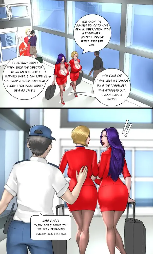 [Scarlett Ann] Milf Airline Fhentai.net - Page 12