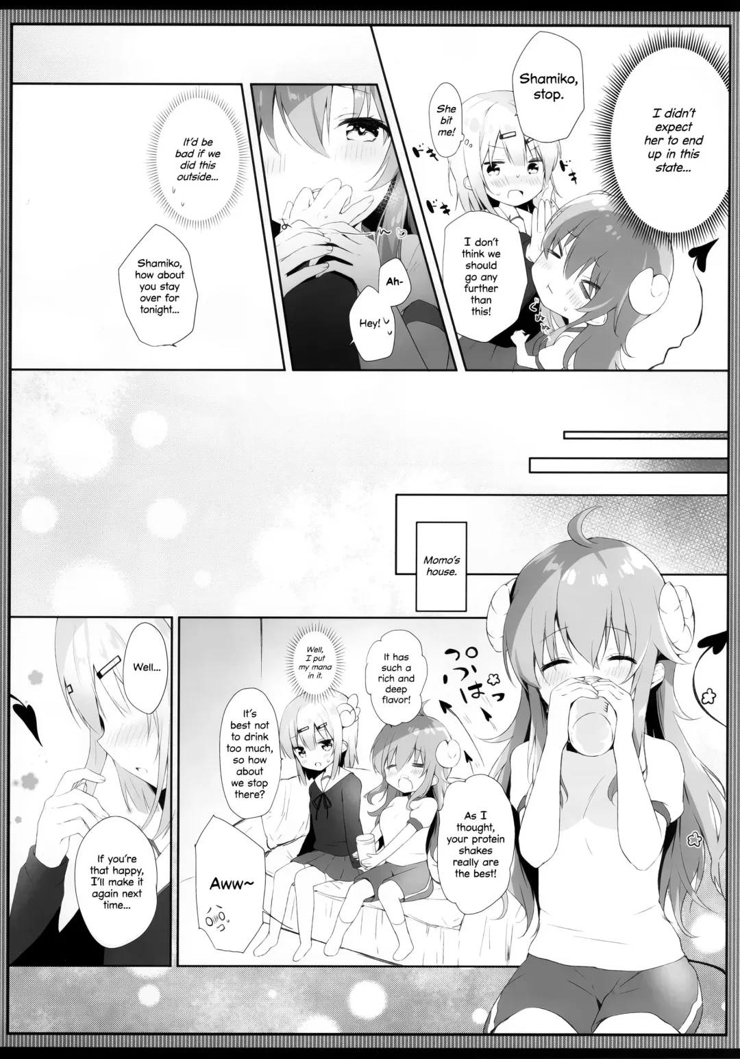 [Amedamacon] Shamiko wa Yokoshima Mazoku dattan da ne Fhentai.net - Page 7