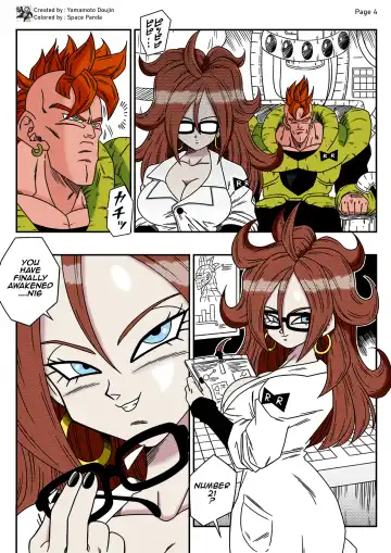 [Yamamoto] Kyonyuu Android Sekai Seiha o Netsubou!! Android 21 Shutsugen!! | Busty Android Wants to Dominate the World! Fhentai.net - Page 4