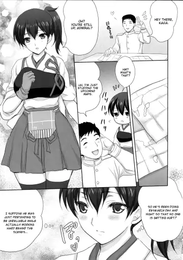 [Kamifuji Mikeko] Teitoku wa Watashi ga Iyashimasu | Let me take care of you, admiral Fhentai.net - Page 4