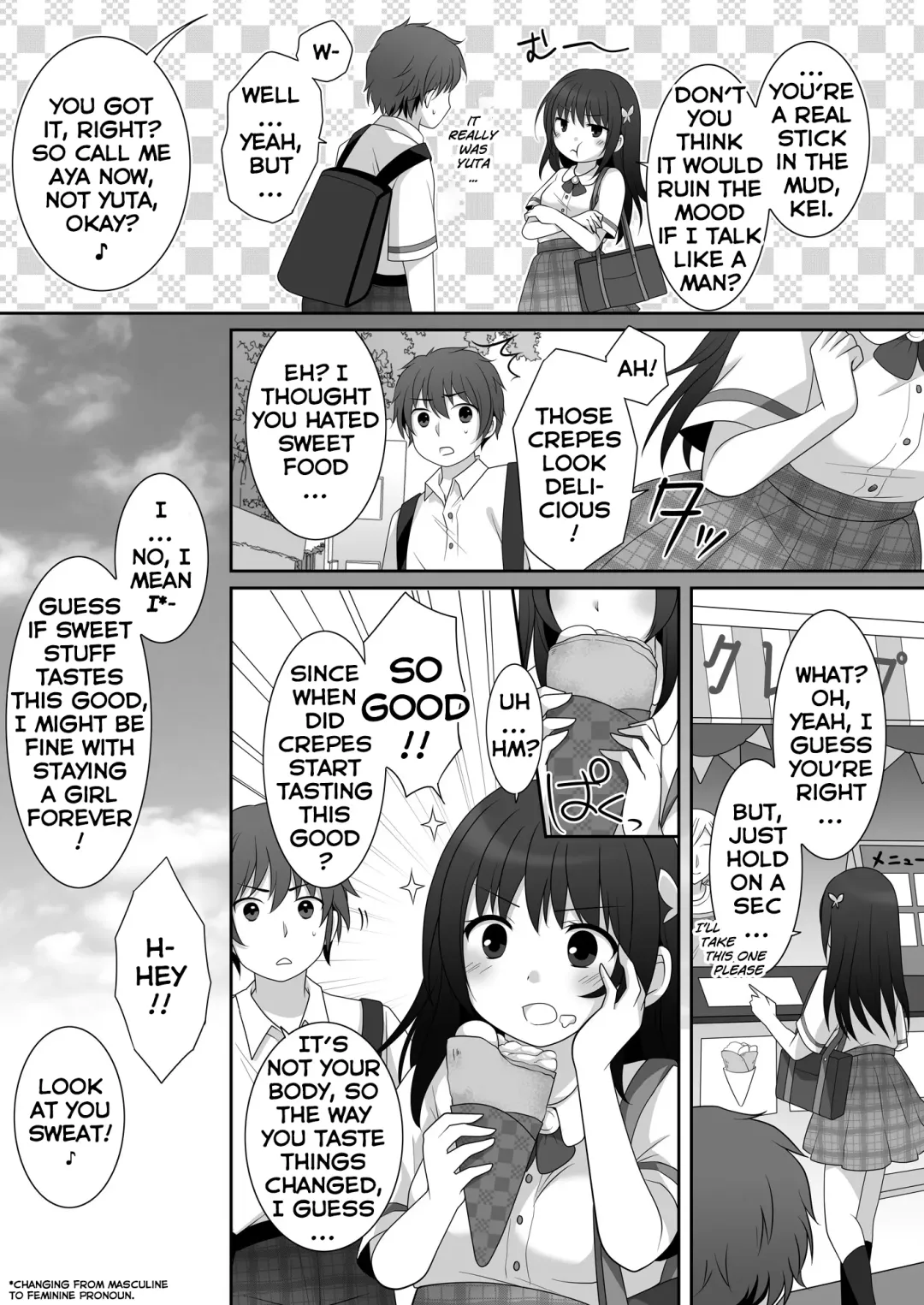 [Kuratsuka Riko] Joshi ni Hyoui shita Ore to Date shiyo! | I Possessed a Girl, So Let's Go on a Date! Fhentai.net - Page 10