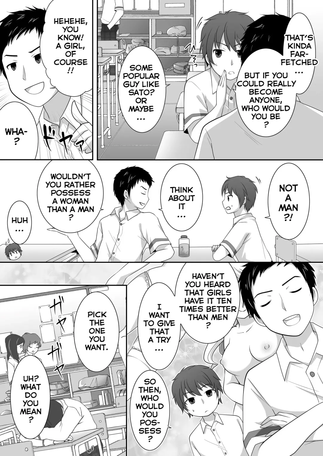 [Kuratsuka Riko] Joshi ni Hyoui shita Ore to Date shiyo! | I Possessed a Girl, So Let's Go on a Date! Fhentai.net - Page 4