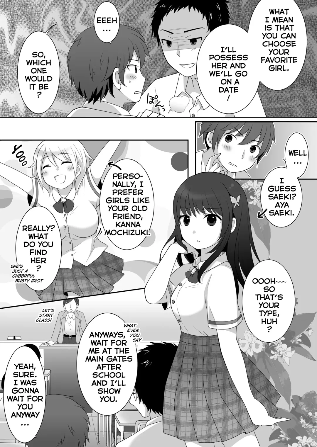 [Kuratsuka Riko] Joshi ni Hyoui shita Ore to Date shiyo! | I Possessed a Girl, So Let's Go on a Date! Fhentai.net - Page 5