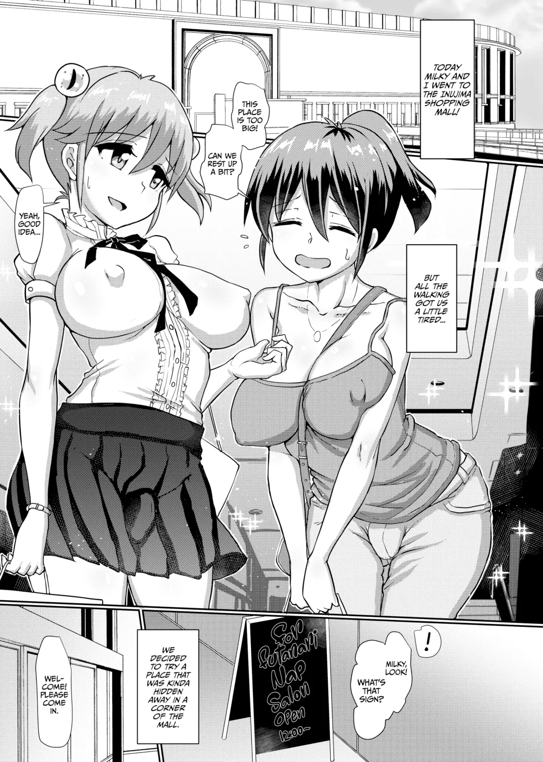 [Hakaba Yodomu] Issho ni Futanari Practice 5 | Joint Futanari Practice 5 (decensored) Fhentai.net - Page 2