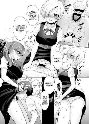 [Piririnegi] Joshikou ni Shinnyuu Shiyou to Shitara Kabe ni Hamatte Futanari Jogakusei no Nikubenki ni Saretandaga Fhentai.net - Page 14