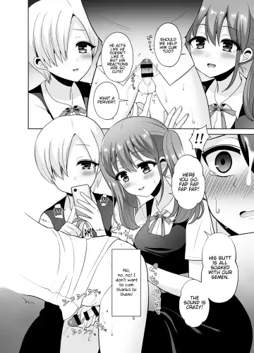 [Piririnegi] Joshikou ni Shinnyuu Shiyou to Shitara Kabe ni Hamatte Futanari Jogakusei no Nikubenki ni Saretandaga Fhentai.net - Page 18