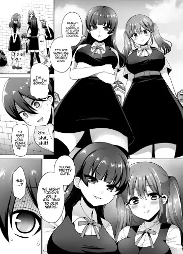 [Piririnegi] Joshikou ni Shinnyuu Shiyou to Shitara Kabe ni Hamatte Futanari Jogakusei no Nikubenki ni Saretandaga Fhentai.net - Page 5