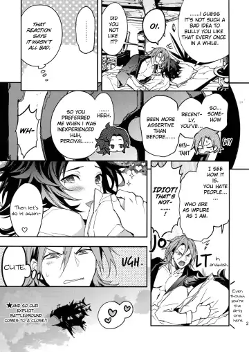 [Sumeshi] Kessen Yoru no Sei Senjou | The Deciding Match! An Explicit Nighttime Battleground Fhentai - Page 20