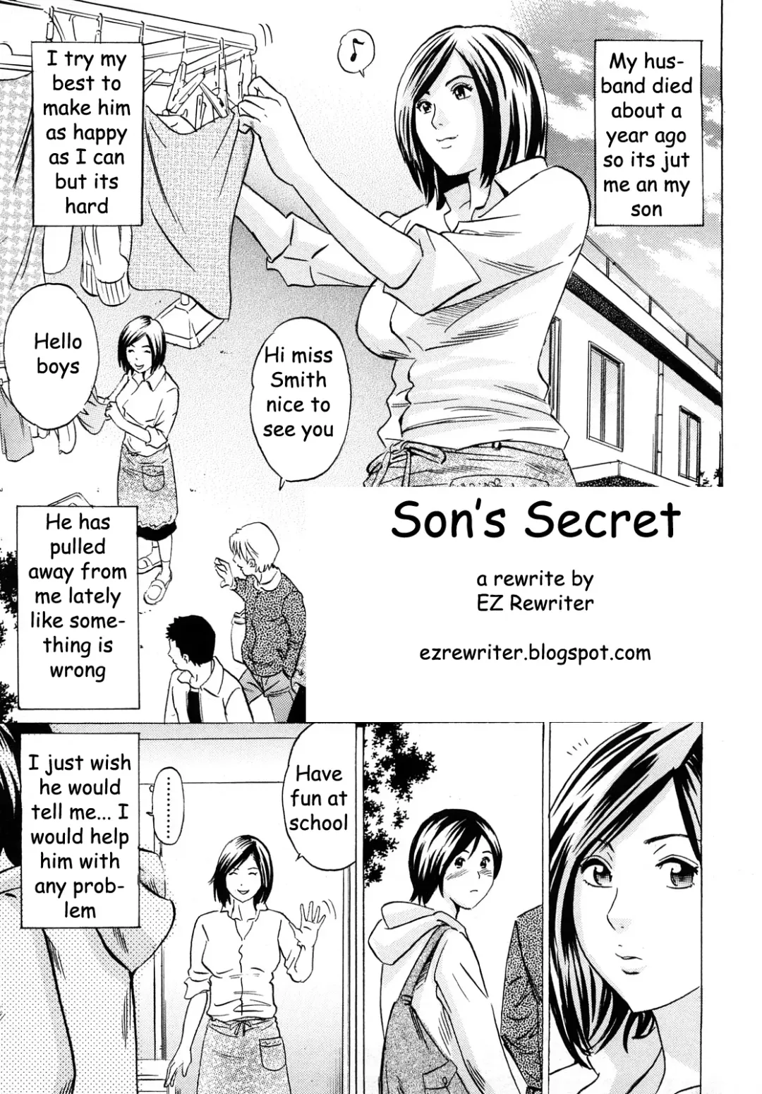 [Tange Suzuki] Son's Secret Fhentai.net - Page 1